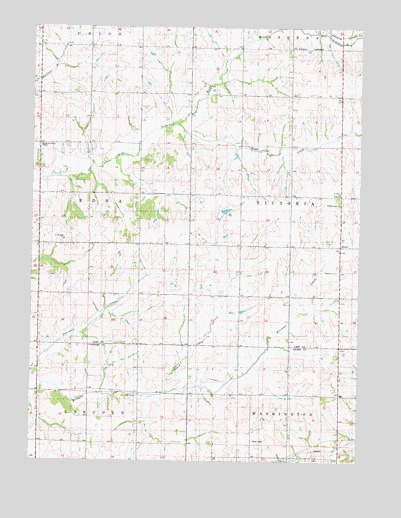 Dewey, IA USGS Topographic Map
