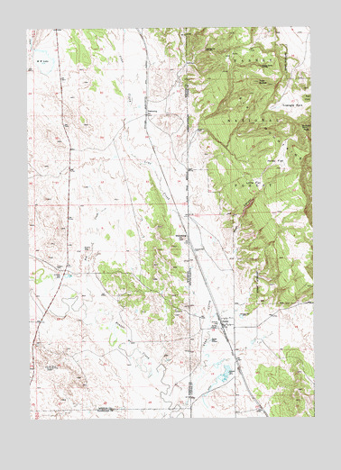 Dewey, SD USGS Topographic Map