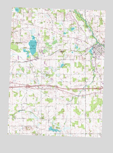 Dexter, MI USGS Topographic Map