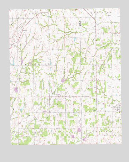 Dibble, OK USGS Topographic Map