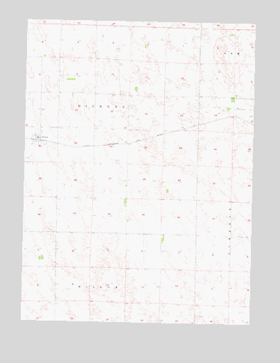 Dickens, NE USGS Topographic Map