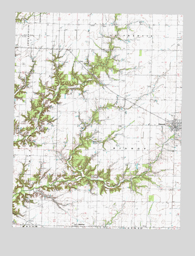 Dieterich, IL USGS Topographic Map