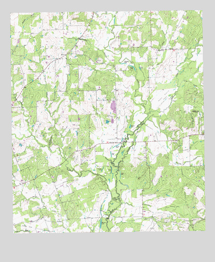 Dilworth, TX USGS Topographic Map