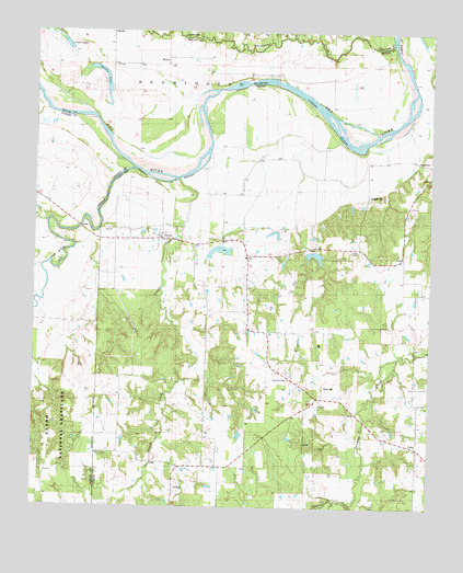 Direct, TX USGS Topographic Map