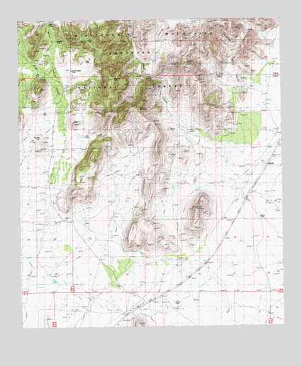 Apache, AZ USGS Topographic Map