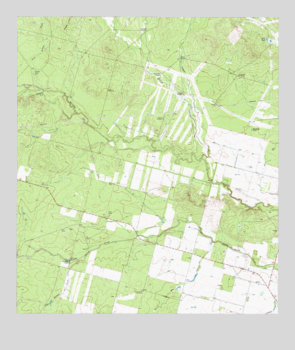 Divot, TX USGS Topographic Map