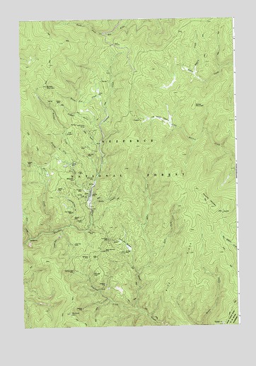 Dixie, ID USGS Topographic Map