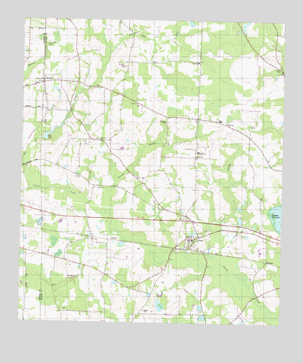 Dixie, GA USGS Topographic Map