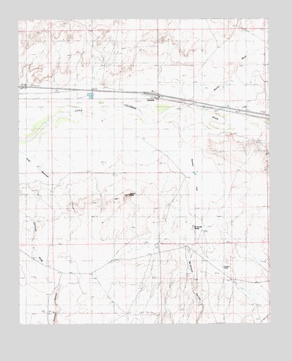 Apache Butte, AZ USGS Topographic Map