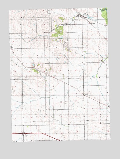 Dixon, IA USGS Topographic Map