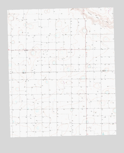 Dodd, TX USGS Topographic Map