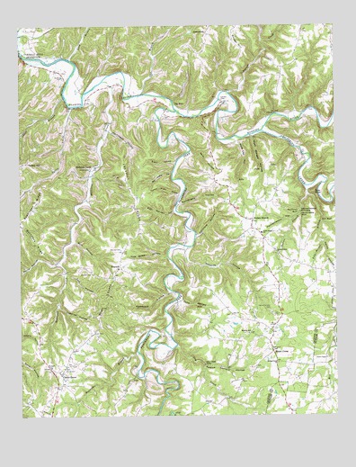 Dodson Branch, TN USGS Topographic Map