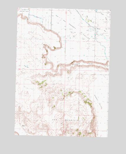 Dog Mountain, OR USGS Topographic Map