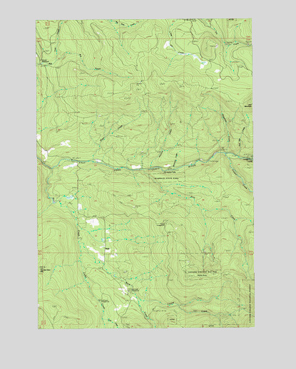 Dole, WA USGS Topographic Map