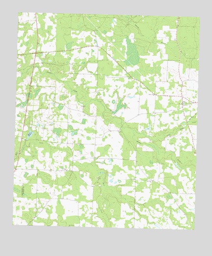 Doles, GA USGS Topographic Map