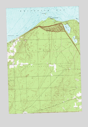 Dollar Settlement, MI USGS Topographic Map