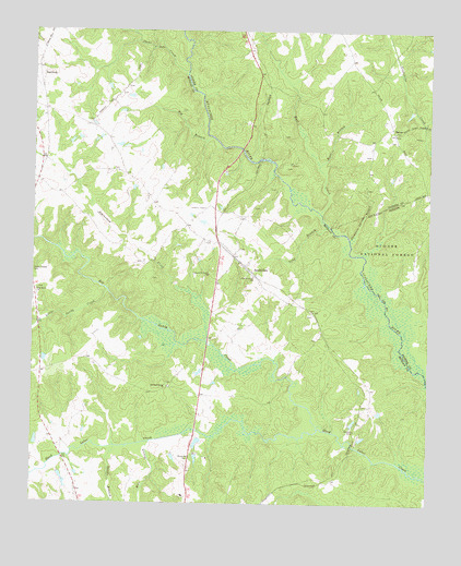 Apalachee, GA USGS Topographic Map