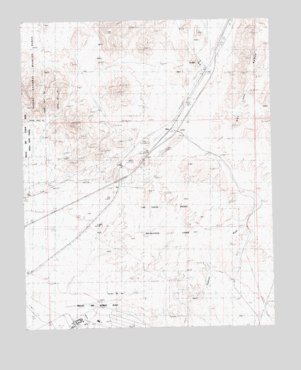 Apex, NV USGS Topographic Map