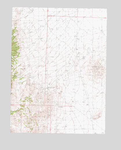 Donna Schee Spring, NV USGS Topographic Map