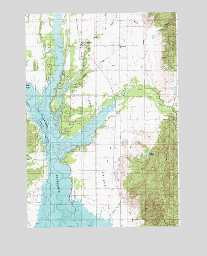 Donnelly, ID USGS Topographic Map