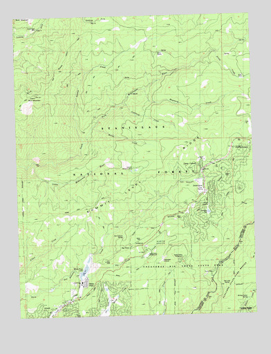 Dorrington, CA USGS Topographic Map