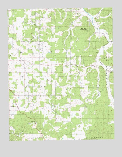 Doss, MO USGS Topographic Map