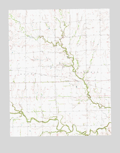 Doster, KS USGS Topographic Map