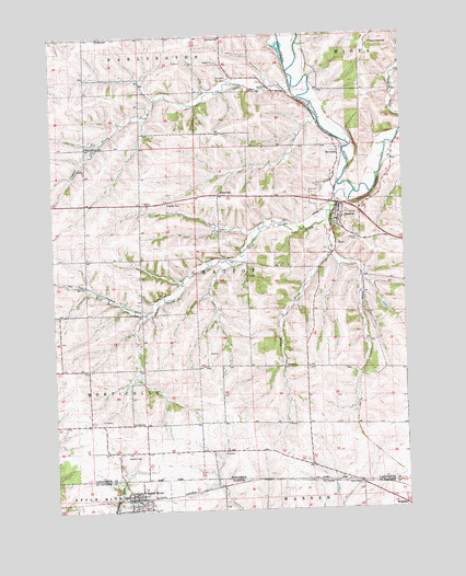 Apple River, IL USGS Topographic Map
