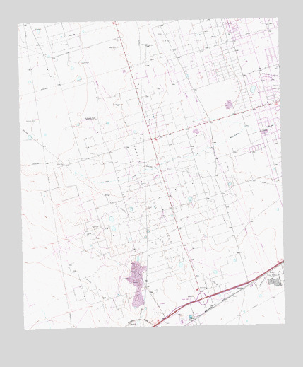 Douro, TX USGS Topographic Map