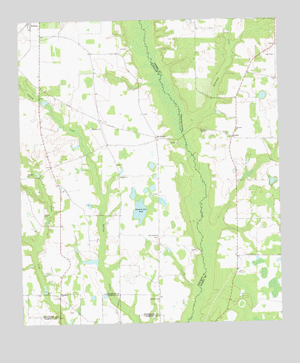 Doverel, GA USGS Topographic Map