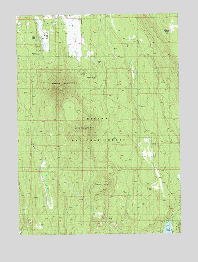 Applegate Butte, OR USGS Topographic Map