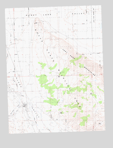 Doyle, CA USGS Topographic Map