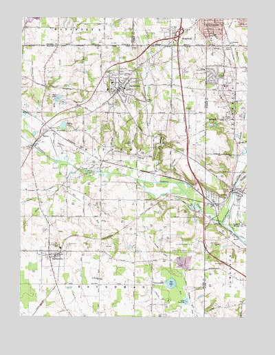 Doylestown, OH USGS Topographic Map