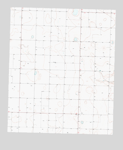 Draw, TX USGS Topographic Map