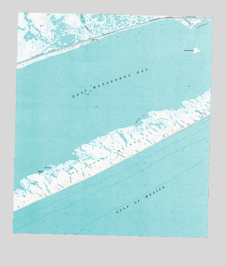 Dressing Point, TX USGS Topographic Map