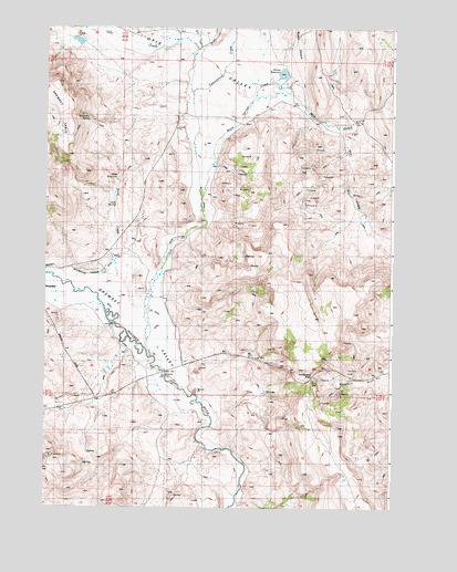 Drinkwater Pass, OR USGS Topographic Map
