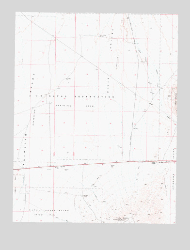 Drumm Summit, NV USGS Topographic Map