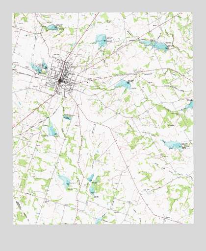 Dublin, TX USGS Topographic Map