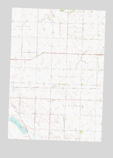 Dudley, MN USGS Topographic Map