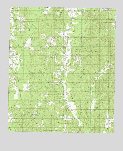 Duffee, MS USGS Topographic Map