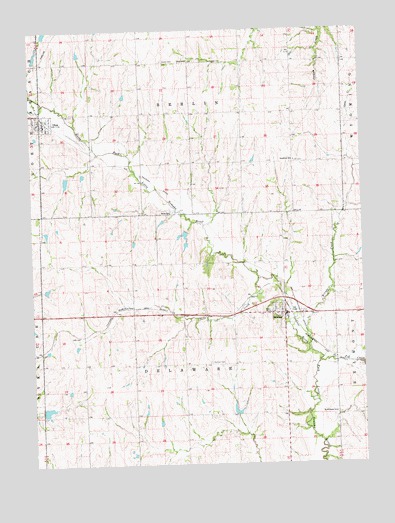 Dunbar, NE USGS Topographic Map