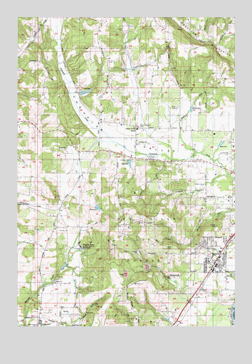 Dundee, OR USGS Topographic Map