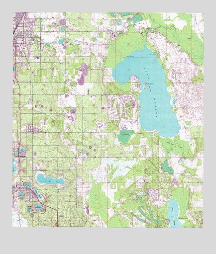 Dundee, FL USGS Topographic Map