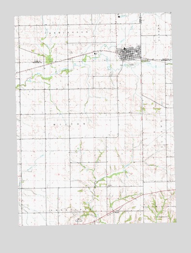 Durant, IA USGS Topographic Map