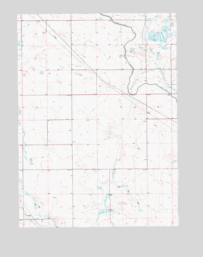 Duroc, WY USGS Topographic Map