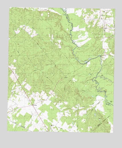 Durst Lakes, TX USGS Topographic Map