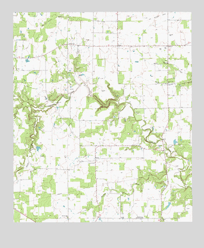 Duster, TX USGS Topographic Map