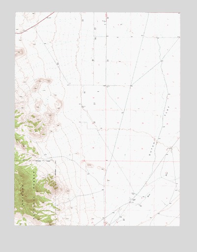 Dutch Flat, NV USGS Topographic Map