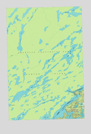 Dutton Lake, MN USGS Topographic Map