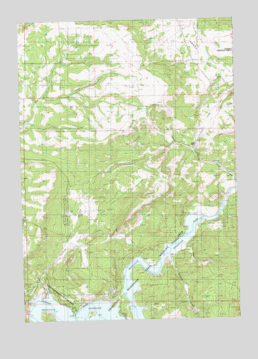 Eagle Rock, OR USGS Topographic Map